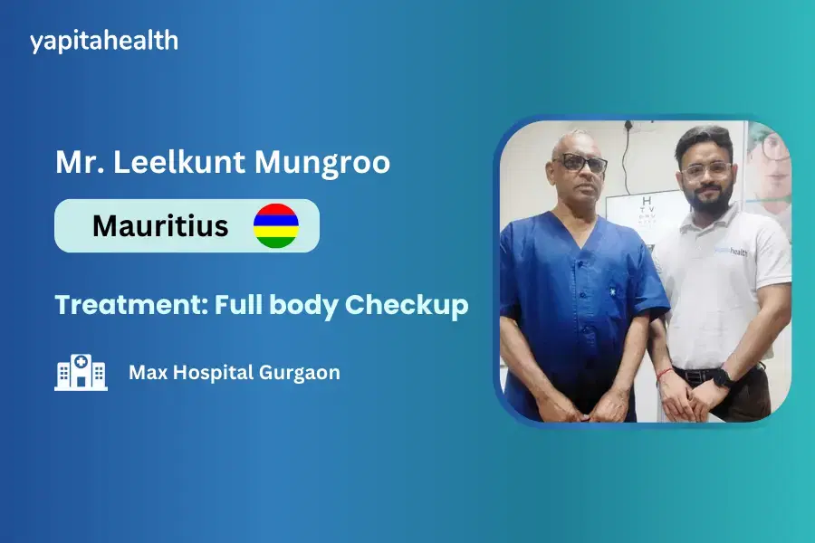 Leelkunt's success story of Full-Body check-up and Treatment