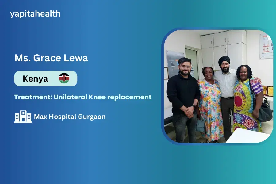 Grace's Knee Replacement Journey: A Success Story with Yapita Health